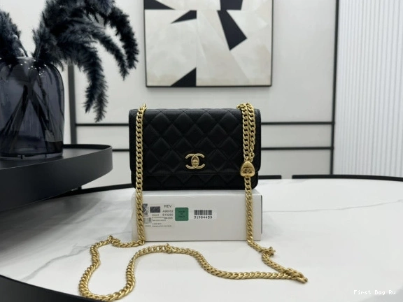 First Bag Ru WOC-19*12*3.5cm CHANEL 0729